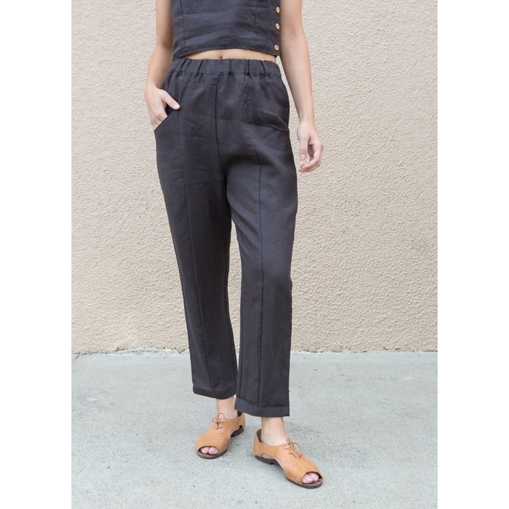 Mate The Label Willow Pants in Vintage Black